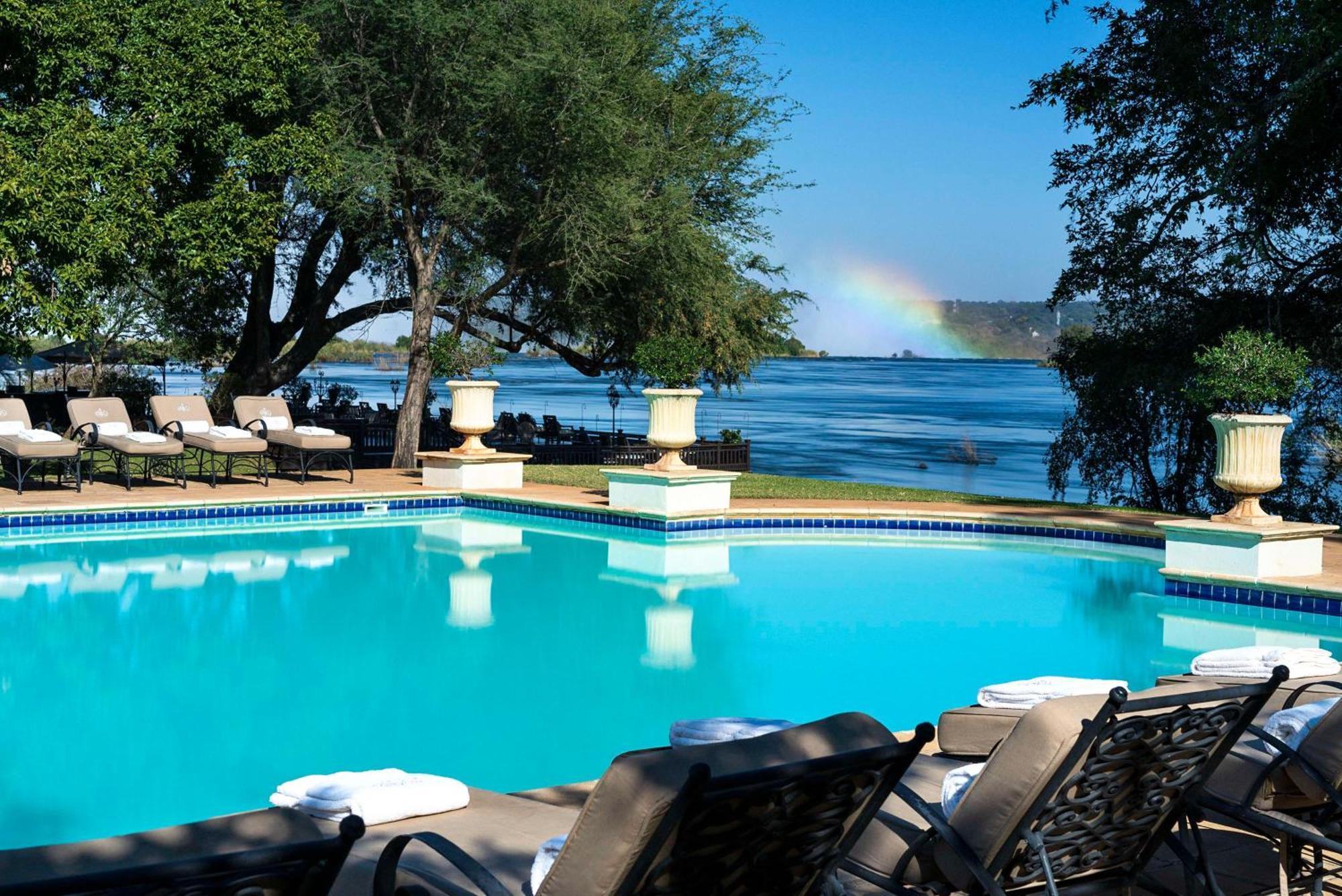 Royal Livingstone Hotel By Anantara Bagian luar foto